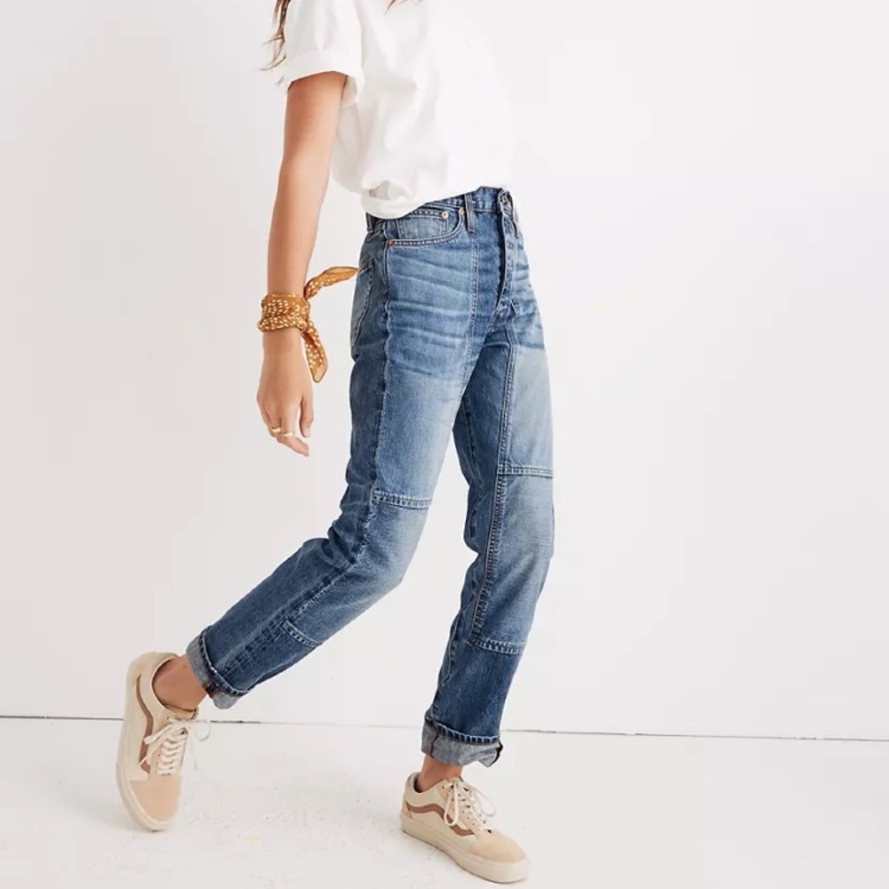 *last chance* Madewell - High-Rise Slim Boyjeans